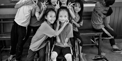 Les Enfants de Maison Chance. Vietnam. Photo by Thierry NGUYEN CUU